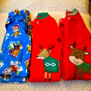 3 Pairs of Christmas Pajamas